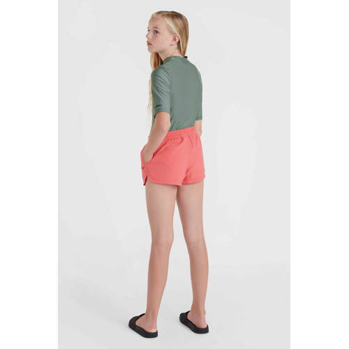 O'Neill UV T-shirt Essentials groen UV shirt Meisjes Polyester Ronde hals 128