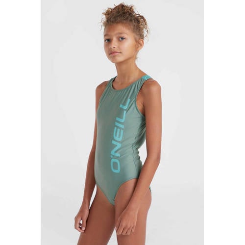 O'Neill badpak Sun & Joy groen Meisjes Polyester Logo 104