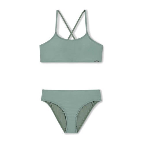 O'Neill crop bikini Essentials groen Meisjes Gerecycled polyester Effen