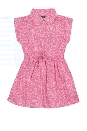 blousejurk BAYAN met all over print roze