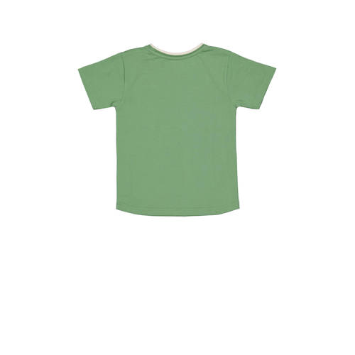 Quapi T-shirt BARENT groen Jongens Katoen Ronde hals Effen 68