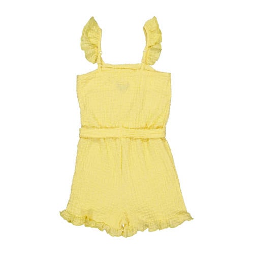 Quapi playsuit BETTY lichtgeel Meisjes Polyester Vierkante hals Effen 68