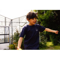 thumbnail: Quapi T-shirt BICKER donkerblauw/wit