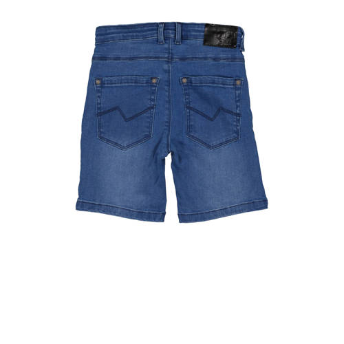 Quapi regular fit denim short BUSE blue denim Korte broek Blauw Jongens Stretchdenim 68