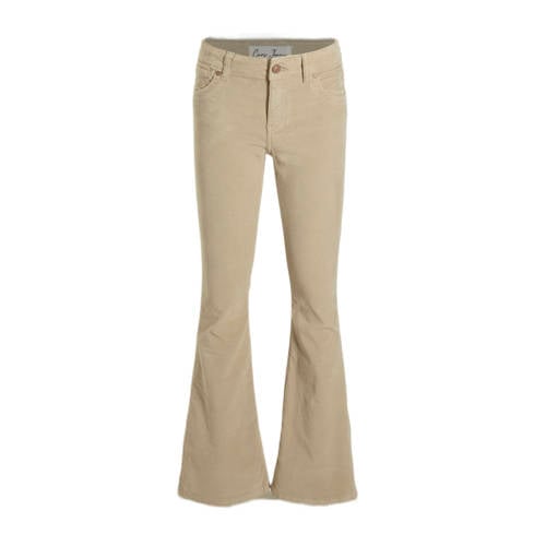Cars fluwelen flared broek MICHELLE lichtzand Beige Meisjes Fluweel Effen - maat 116 afbeelding