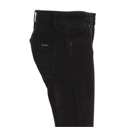 Cars fluwelen flared broek MICHELLE zwart Meisjes Fluweel Effen 116