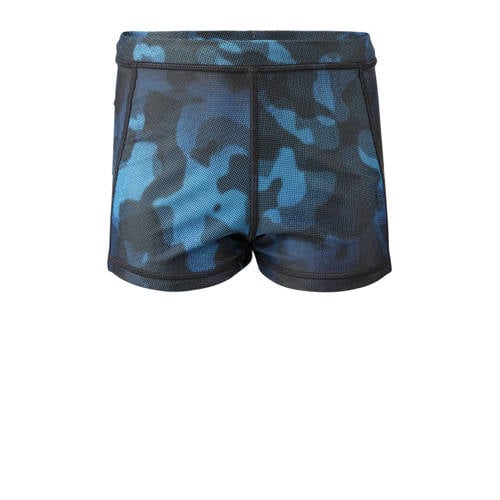 Brunotti zwemboxer Samiery blauw Jongens Polyester Camouflage