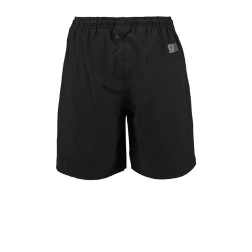 brunotti zwemshort Lestery zwart Jongens Polyester Logo 140