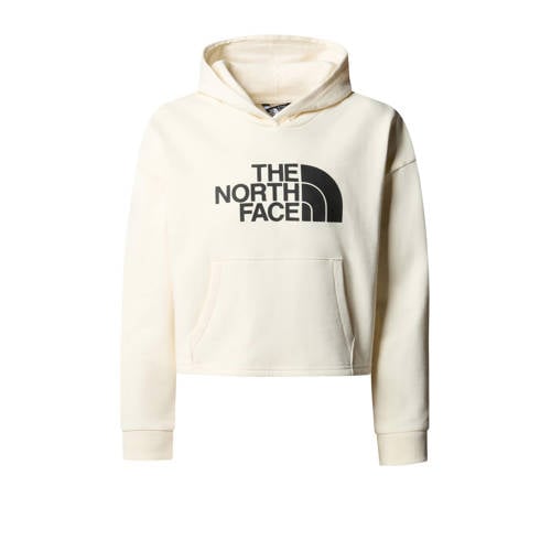 The North Face hoodie offwhite Sweater Ecru Logo