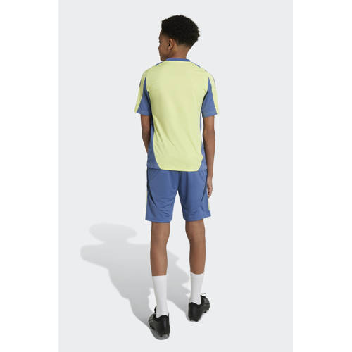 Adidas Performance Junior Ajax Amsterdam voetbalshort training Sportbroek Blauw Jongens Meisjes Polyester 152