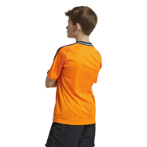 Adidas Performance Junior voetbalshirt Real Madrid Uit Sport t-shirt Oranje Jongens Meisjes Polyester Ronde hals 152