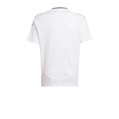Adidas Performance Junior Real Madrid voetbalshirt thuis Sport t-shirt Wit Jongens Meisjes Polyester Ronde hals 128