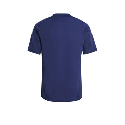 Adidas Performance Junior Arsenal FC voetbalshirt Sport t-shirt Blauw Jongens Meisjes Polyester V-hals 164