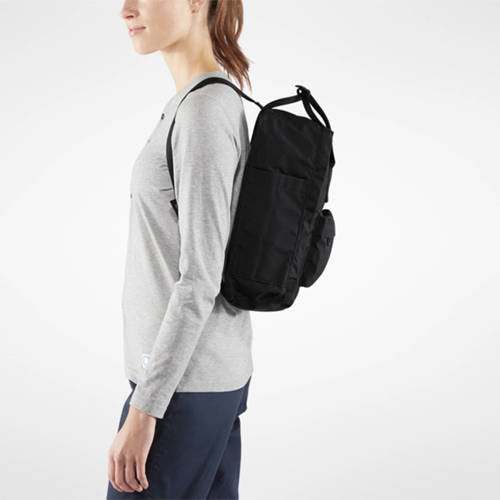 Fjällräven rugzak Kanken navy Blauw Jongens/Meisjes Nylon Logo