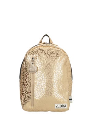rugzak Leopard goudkleurig
