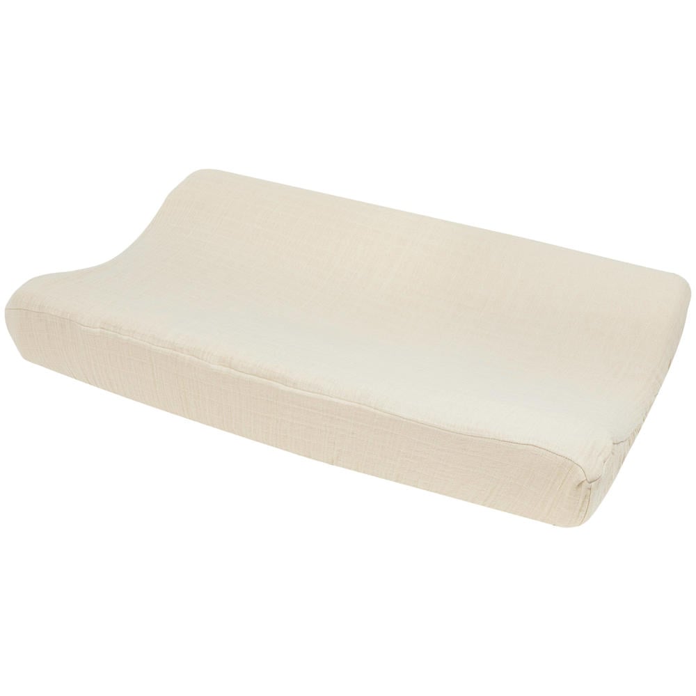 Meyco pre-washed hydrofiel aankleedkussenhoes soft sand