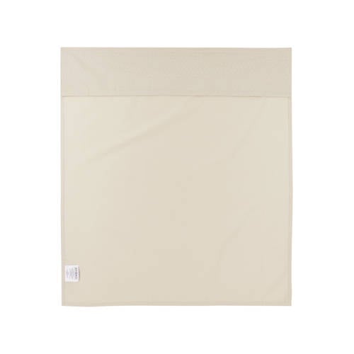 Meyco Plume wieglaken soft sand Babylaken Beige Effen