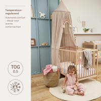 thumbnail: Meyco hydrofiele  baby zomer slaapoverall jumper soft pink