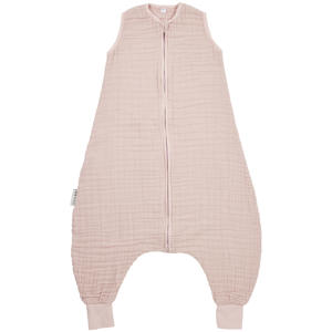 hydrofiele  baby zomer slaapoverall jumper soft pink