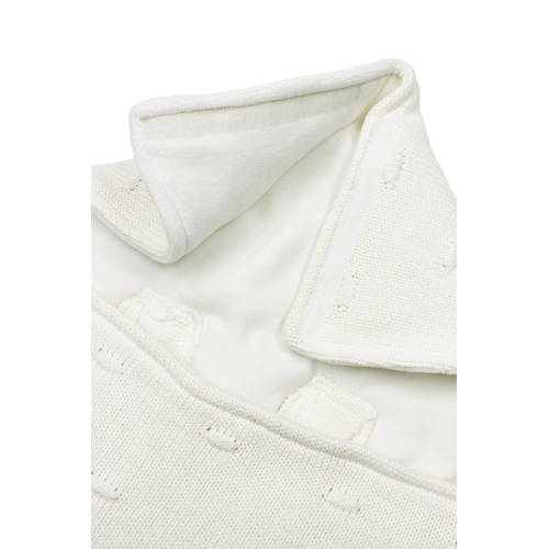 Meyco voetenzak Knots offwhite Wit | Voetenzak van