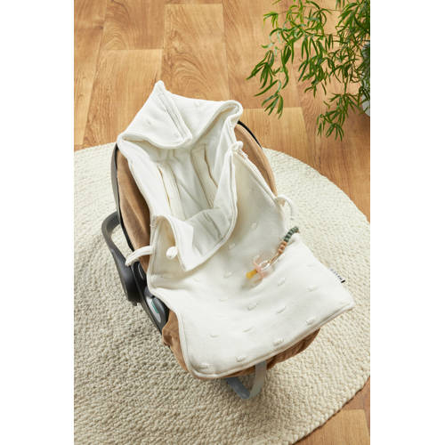 Meyco voetenzak Knots offwhite Wit | Voetenzak van