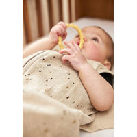 thumbnail: Meyco baby slaapzak Rib Mini Spot sand melange