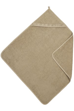 ruffle badcape badstof taupe