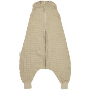 hydrofiele baby zomer slaapoverall jumper Sand