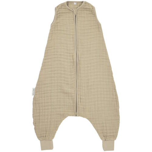 Meyco hydrofiele baby zomer slaapoverall jumper Sand Babyslaapzak Beige 92 afbeelding