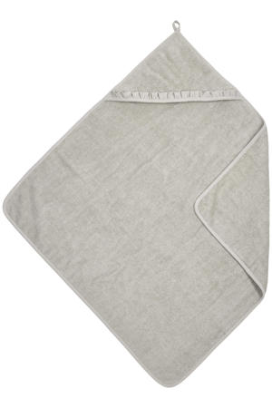 ruffle badcape badstof greige