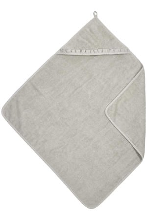 ruffle badcape badstof greige