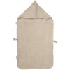 Meyco teddy voetenzak beige