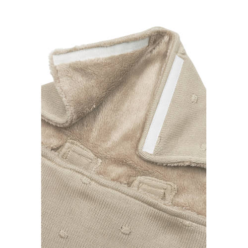 Meyco voetenzak Knit Basic sand Beige | Voetenzak van