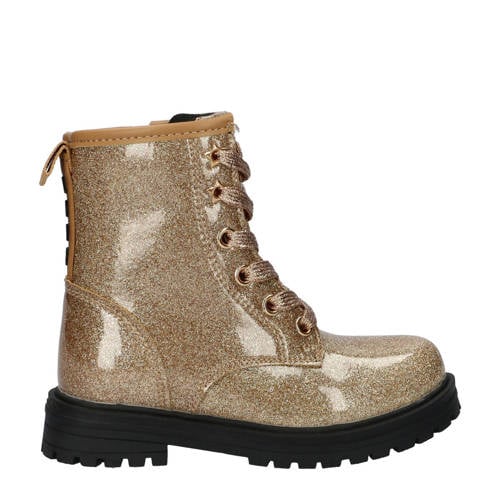 Nelson Kids lak veterboots brons Effen