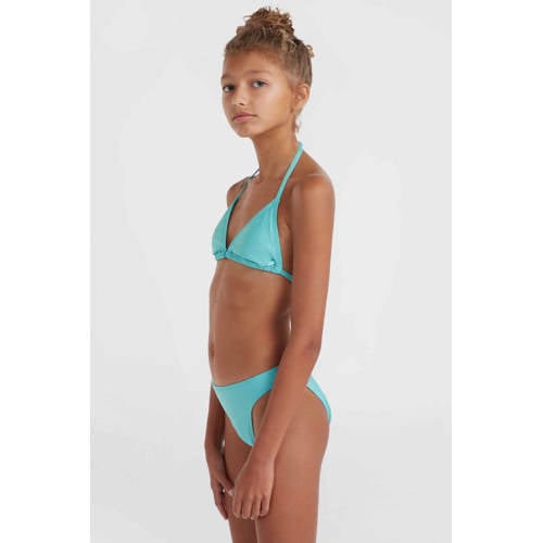O'Neill triangel bikini Essentials turquoise Blauw Meisjes Polyester Effen 152