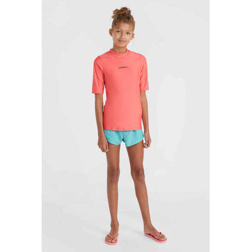O'Neill UV T-shirt Essentials roze UV shirt Meisjes Polyester Ronde hals 116