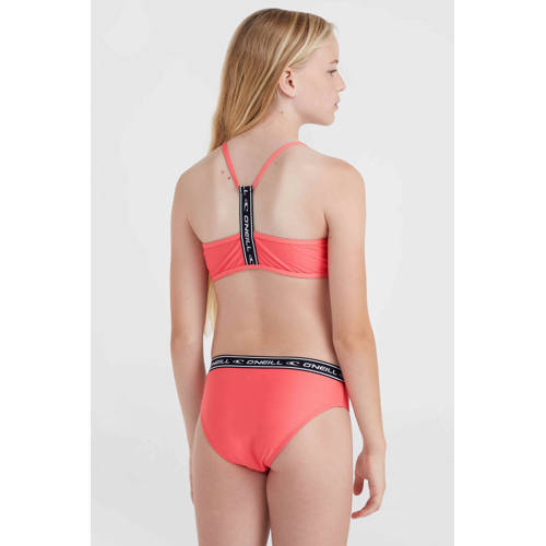O'Neill crop bikini Sportclub Active roze Meisjes Polyester Effen 128