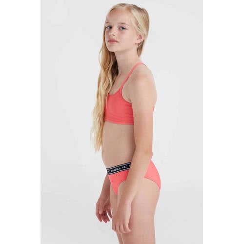 O'Neill crop bikini Sportclub Active roze Meisjes Polyester Effen 128
