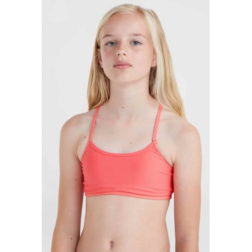 O'Neill crop bikini Sportclub Active roze Meisjes Polyester Effen 128