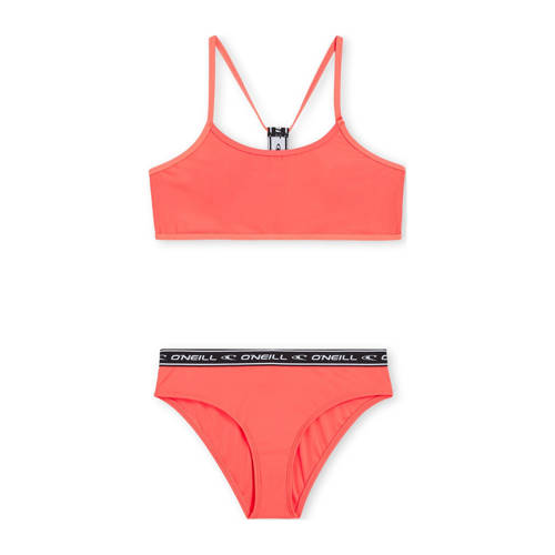 O'Neill crop bikini Sportclub Active roze Meisjes Polyester Effen