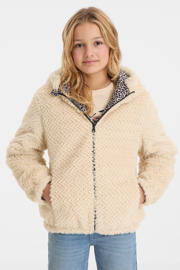 thumbnail: anytime reversible winterjas beige / alloverprint