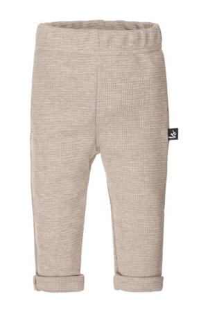 baby regular fit broek bruin