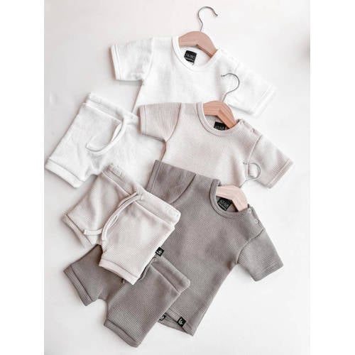 Babystyling baby sweatshort Korte broek Jongens Stretchkatoen Effen 62 68