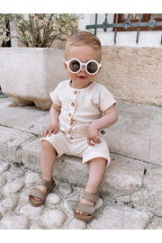 thumbnail: Babystyling baby overhemd zand
