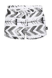 thumbnail: Babystyling zwemshort met all over print zwart/wit