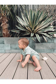 thumbnail: Babystyling baby sweatshort groen