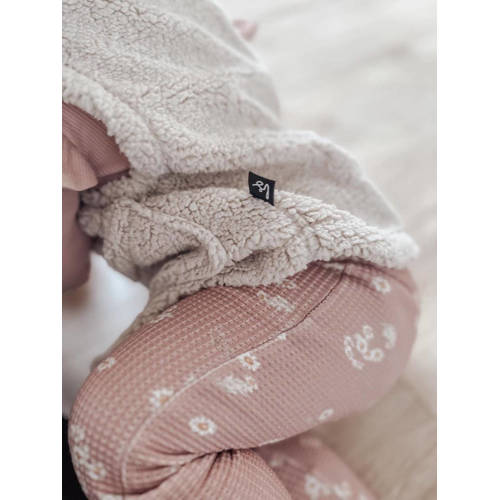 Babystyling gebloemde flared broek roze Meisjes Katoen Bloemen 86 92