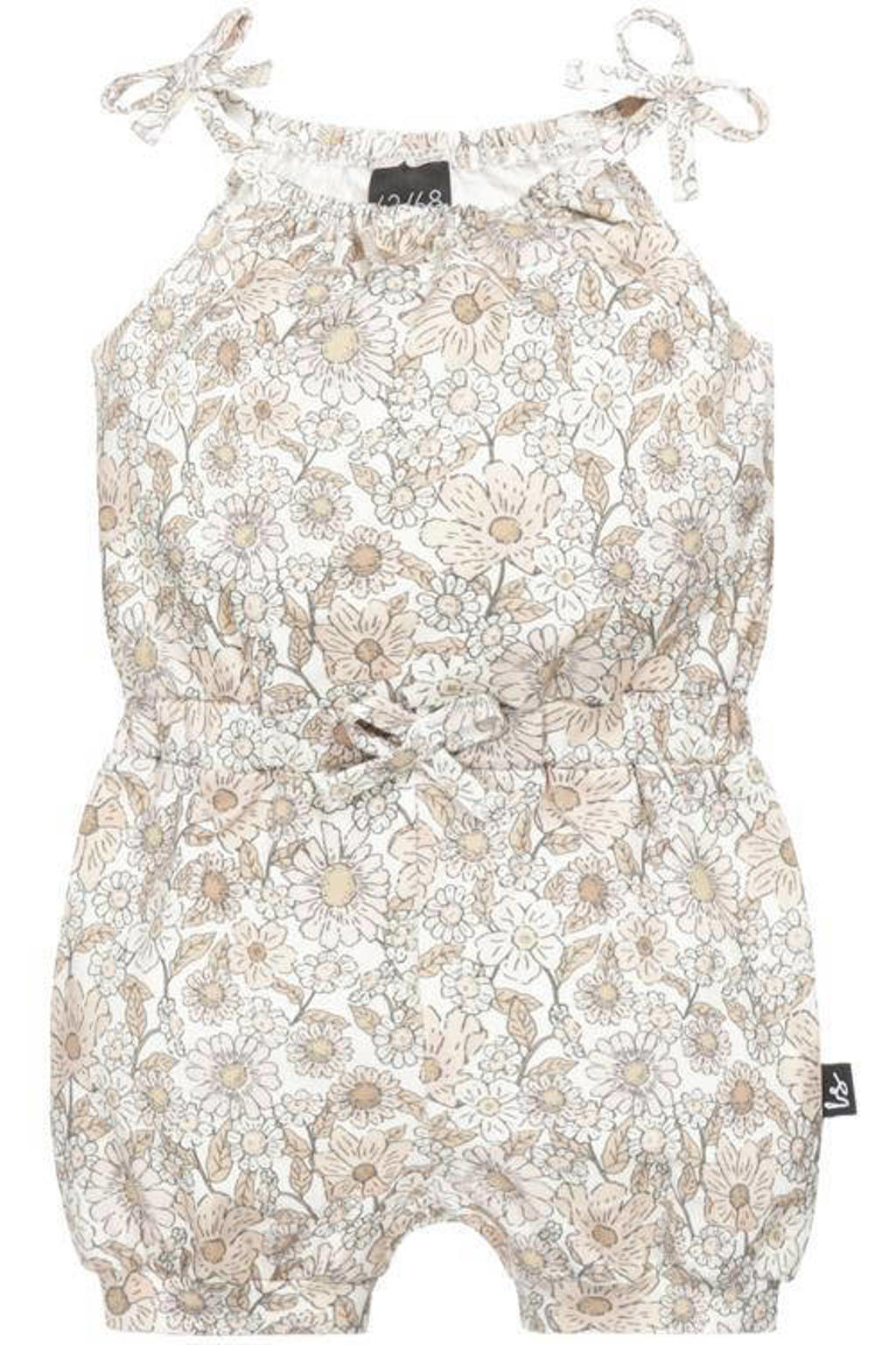 Babystyling baby gebloemde playsuit