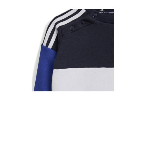 Adidas Sportswear joggingpak kobalt donkerblauw Katoen Ronde hals 62