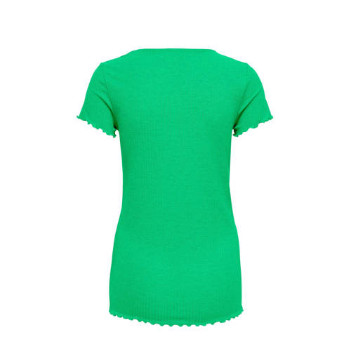ONLY MATERNITY zwangerschapsshirt OLMEMMA groen T-shirt Dames Polyester Ronde hals XXL